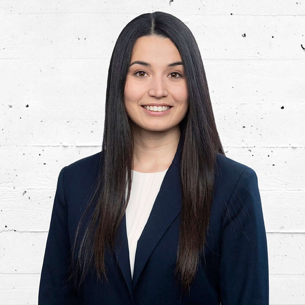 Lena Geiger Auf dem Foto ist Mitarbeiterin Lena Geiger zu sehen